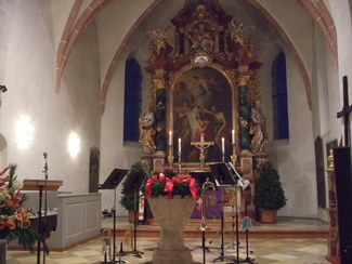 Georgskirche Holzschwang innen
